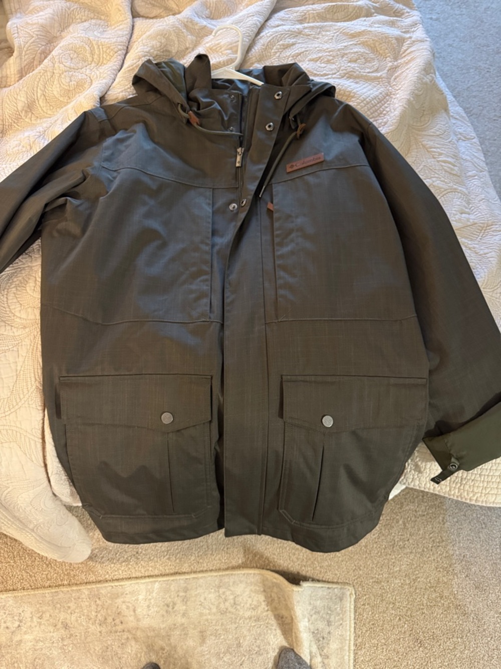 Men’s Columbia interchange jacket shell